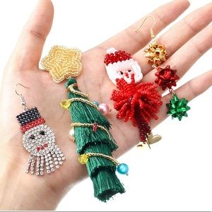 NWT Christmas Presents Holiday Statement Earrings